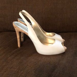 Guess sling back heels